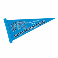 8" x 18" College Pennants